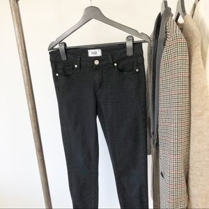 Paige Verdugo Ankle Zip Skinny Stretch Jeans